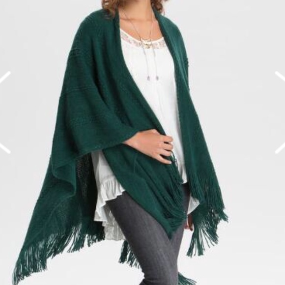 Cost Plus World Market Sweaters - World Market Emerald Green Wrap